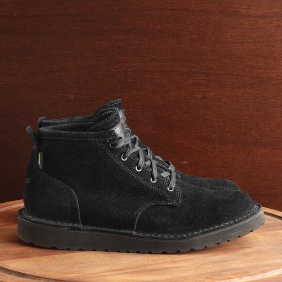 Danner Boots Mens SZ 9EE BLK Forest Heights Wings + Horns Suede Gore-Tex MiUSA - Picture 1 of 16